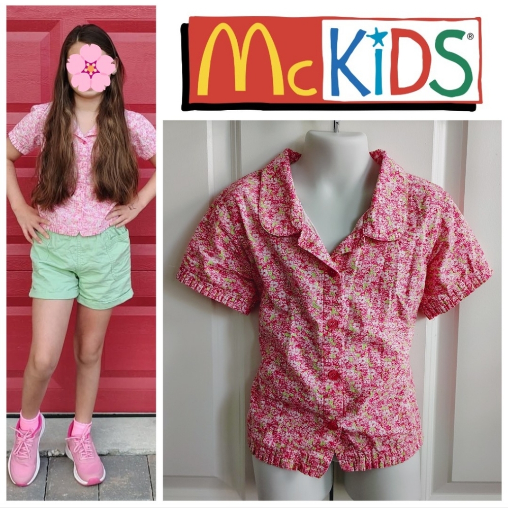 Vintage McKids Floral Blouse